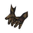 bronze gloves